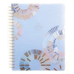 russell+hazel 2025 Spiral Burst Weekly Planner, 12 Month Calendar (January 2025 – December 2025), 9.125