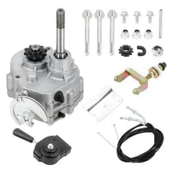 maXpeedingrods Go Kart Forward Reverse Gearbox Kit 212cc for 2HP-13HP Engine 4 Stroke Only Works with 30 Series Torque Converter 3 Shift Modes #35 Chain Go Karts Accessories Go Kart Transmission