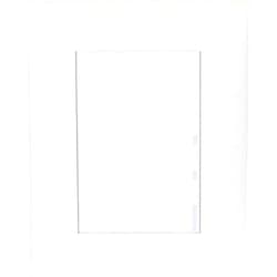 Woodburn's Stencil Shop Pack of (2) 22x28 Acid Free White Core Picture Mats Cut for 18x24 Pictures in White