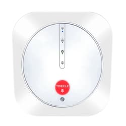 YISEELE Alarm Base Station with Built-in Siren, Phone APP and SMS Push Work with Alexa