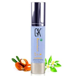 GK HAIR Global Keratin Leave in Cashmere Hair Smoothing and Styling Cream (1.69 Fl Oz/50ml) Argan Oil for Anti-Frizz Sleek Shine and Hydrates Dry Damaged and Unmanageable Hair Repair