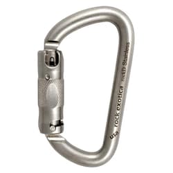 Rock Exotica Rock-D Auto-Lock Stainless Steel Carabineer