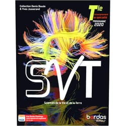 Benoît Merlant,Philippe Roger,Adeline André,Alban Caillette,Pascale de Marchi,Isabelle Gasperini,Véronique Joyeux,Aurélie Ménard-Parrod,Stéphane Rabouin,Rémi Tourret,Frédéric Labaune,Pascal Chauvel,Marine Paulhiac-Pison,Myriam Gaujoux,Xavier Berthon,Denis Baude,Yves Jusserand Baude Jusserand SVT Spécialité Tle 2020 Manuel de l'élève