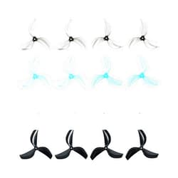 BETAFPV Gemfan 16pcs 45mm 3-Blade Whoop Drone Propeller with 1.5mm Shaft Hole Compatible for FPV Racing like Meteor75 Pro 1S FPV Whoop Drone Quadcopter