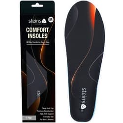 Steins ComfortEase Foam Insoles for Plantar Fasciitis for Men and Women | Orthotic Foot Pain Insoles | Everyday Relief Flat Feet Achilles Tendonitis Arch Support