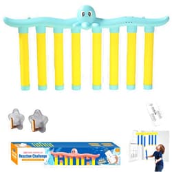 PUENBKO Upgrade Reflex Challenge Game, Catching Sticks Training, Drop Stick Game, Catching Sticks Reaction Training Toy, Reaction Training Toy for Kids and Adults