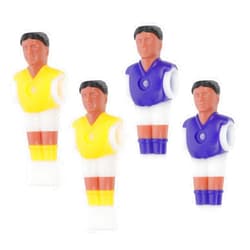 Yardwe 12 Pcs Foosball Replacement Players Foosball Replacement Parts Table Soccer Player Suits for Men Rod