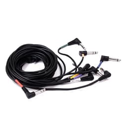 Gtpartes Cable Harness Snake Loom Fit for Alesis Drum Module Surge Dm7X Turbo Command RCA Connector Type Electronic Drum Accessories
