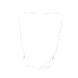 WYNMOTO Motorcycle Plastic Double Bubble Windshield Windscreen Fit for Yamaha 2017 2018 2019 2020 2021 R6 YZF-600 R6 17 18 19 20 21 YZF-R6 Wind Deflectors (Clear)