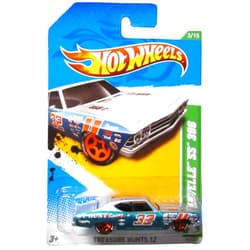 Hot Wheels 2012 Hot Wheels Treasure Hunts '69 Chevy Chevelle SS 396 Silver/Blue Green #53/247