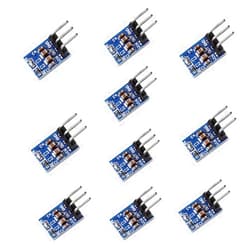 ANMBEST 10 Pack 3 Pins AMS1117-3.3 DC 4.75V-12V to 3.3V Voltage Regulator Step Down Power Supply Buck Module 800mA