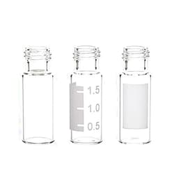 Chemglass CV-1150-1232, Clear Autosampler HPLC Vials, 2.0mL Capacity, Pack of 100