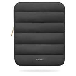 Vandel - The Original Puffy iPad Sleeve 9-11 Inch Tablet Sleeve, Black iPad Case for Women and Men, Cute iPad Air Pouch, iPad 9 10 Inch, 11 Inch Bag