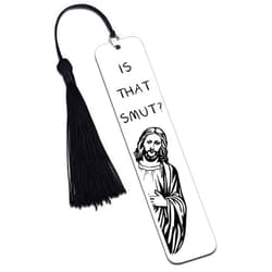 Cueillir Terre is That Smutt Jesus Bookmark Funny Bookmark Gifts for Women Men for Friends Christmas Stocking Stuffers for Bookish Nerd Birthday Christian Reading Gifts for Book Worms Book Lover Gifts Smut Bookmark