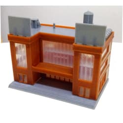 Outland Models Railway Modern City Building Shopping Mall/Centre Z Scale