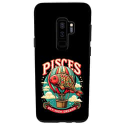 IQTEE Galaxy S9+ Pisces SkyHigh Dreams Hot Air Balloon Zodiac Case
