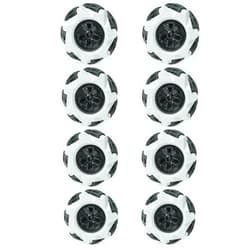 SEEMEY Mecanum-Wheels Omni-Wheels Smart-Robot-Wheel All-Direction-Wheels TT-Coupling-Wheels 60mm/2.35in 8Pcs Gary