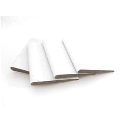 Elysian Door Corner Seals Corner Seal Pads to The Bottom of Your Exterior Doors Fix Light Gaps Around Doors Easy Trick for Gaps Bottom of Door Door Weatherstripping (Pure White)