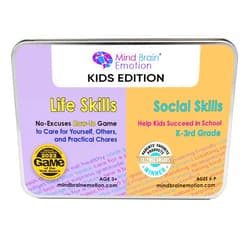 By unknown author (Author) Mind Brain Emotion Essential Human Skills for Kids Edition: Learn Life Skills and Social Skills (Ages 3-9) for Boys and Girls to Build Independence, Confidence, and Growth Mindset