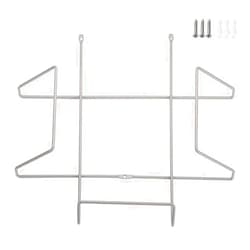 Attisstore Hard Hat Holder Hard Hat Storage Rack Wall Mounted, Gray