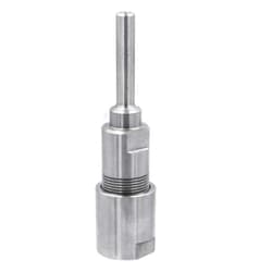 Eyech Heavy Duty Stainless Steel 1/4 Inch Shank Router Collet Extension Rod Trimming Engraving Machine Extender Chuck Holde Extender Adapter Woodworking Milling Bit for 1/4 Inch Shank Drill Bit