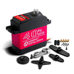 ANNIMOS RC Servo Motor 40kg High Speed/Torque Stainless Steel Gear Waterproof Standard Digital Servos (180 Degree)