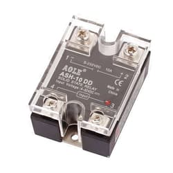 uxcell ASH-10DD 4-32VDC to 5-250VDC 10A Single Phase Solid State Relay DC-DC Relay