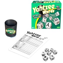 Winning Moves Games Yahtzee Words USA, Family Word Game Version of Yahtzee for 2 or More Players, Ages 8+
