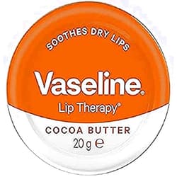 Vaseline Lip Therapy | Vaseline Lip Balm | Lip Moisturizer for Very Dry Lips | Cocoa Butter | 20g