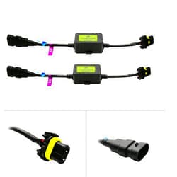 AnyCar 9005/9006/9012 LED Bulb Decoder Canbus Resistor Anti-flicker Harness,Dashboard Warning Error Free EMC Canceller Decoder