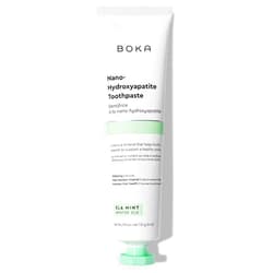 Boka Fluoride Free Toothpaste Nano Hydroxyapatite, Helps Remineralize, Appropriate for Sensitive Teeth, Whitening - for Adult, Kids Oral Care - Ela Mint Flavor, 4 Fl Oz 1Pk US Manufactured