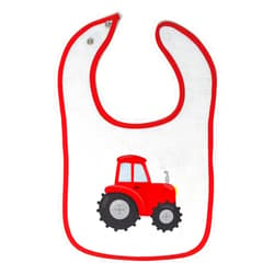 Cute Rascals Toddler & Baby Bibs Burp Cloths Others Red Tractor 2 Cotton Baby Items for Baby Girl & Boy White Red Design Only