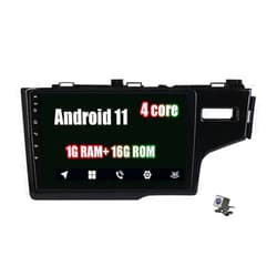 PLOKM Double Din 9 Inch Car Stereo Android 11 Autorradio with FM AM Radio USB CarPlayer for Honda Jazz Fit 2014-2020 Carplay Map GPS Nav Auto Stereo WiFi Multimedia Video Player