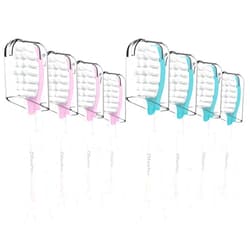 Ofashu Kids Replacement Toothbrush Head for Sonicare: Ofashu Children Sonic Electric Toothbrush Brush Head for Philips 6321 6340 6032/94 6042, 8 Packs for Boys Girls 7+, Pink & Green