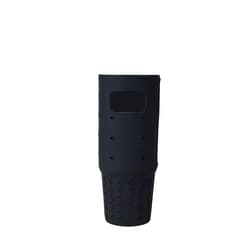CAXGEK Silicone Sleeve for 30oz Tumbler with Handle, Full Coverage, Tumbler Accessories. (Black, 30oz)