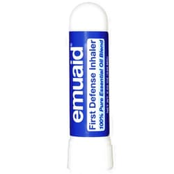 emuaid First Defense Nasal Inhaler Stick – Natural Essential Oil Nasal Stick for Clear Breathing, Focus, Nasal Health, Seasonal Wellness, and Airway Comfort