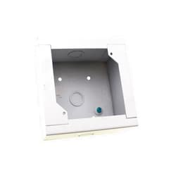 Edwards System Technologies (EST) EST Edwards 757A-SBW Fire Alarm Device Box, Welded Steel, White