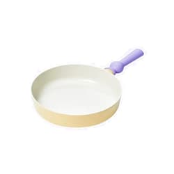 Neoflam Better Finger Kitchen Essential 9.5 Inch Stir Frying Pan with Handle, Healthy Cooking Nonstick Ceramic Coating Skillet, Induction Compatible Cookware, Made in Korea (24cm Frying Pan)
