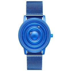EUTOUR Stainless Steel Magnetic Watch Corona Style Quartz Watch Business Casual Fashion Watch Stainless Steel Strap Watch