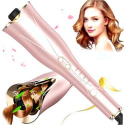 Duomishu Auto Hair Curler, Automatic Curling Iron Wand with 1
