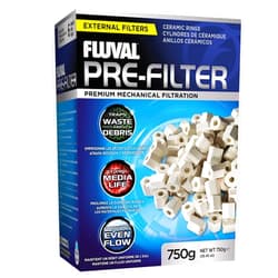 Fluval Pre-Filter Media, Mechanical Filter Media for Aquariums, Ceramic Rings, 26.45 oz., A1470