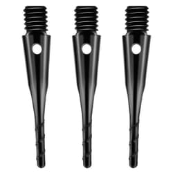 CyeeLife 2BA Thread Soft Tip Dart Point 200 Pack, Dart Accessory - Black
