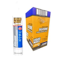 Liquid Nails Silicone Sealant Clear