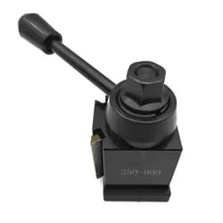 Lvifloae Wedge GIB Quick Change Toolpost Tool Holder Lathe Tools Accuracy Installation Swing 6-9 Steel Black 250-000, 250-001, 250-002, 250-004, 250-007, 250-010 (1)