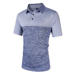 Yong Horse Collared Shirts for Men,Quick Dry Short-Sleeve Polo, Golf Polo Shirt Moisture Wicking Plain Tshirts