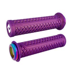 Old Dutch International ODI Vans v2.1 Lock-On Grips - Iridescent Purple Oil Slick