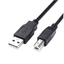 XIXIXIAXIA Printer to Computer USB Scanner Cable High Speed A Male to B Male Cord Compatible with HP, Canon, Dell, Epson, Lexmark, Xerox, Samsung and More (10FT)
