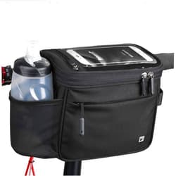 Rhinowalk Bike Basket,Lunch Box Insulated Bike Handlebar Bag Bike Front Bag Camera Bag Handbag Phone Bag with Touch Screen Shoulder Strap Professional Cycling Accessories