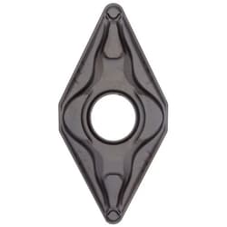 Sandvik Coromant T-Max P Carbide Turning Insert, DNMG, 55 Degree Diamond, PM Chipbreaker, GC4215 Grade, Multi-Layer Coating, DNMG 332-PM, 3/8