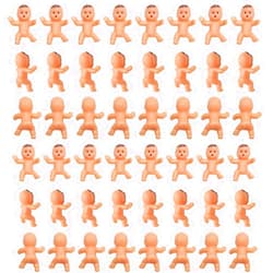 Tayarana Mini Plastic Babies for Party Favor Decor Party Decorations Baby Shower Party Game Ice Cube Game (1